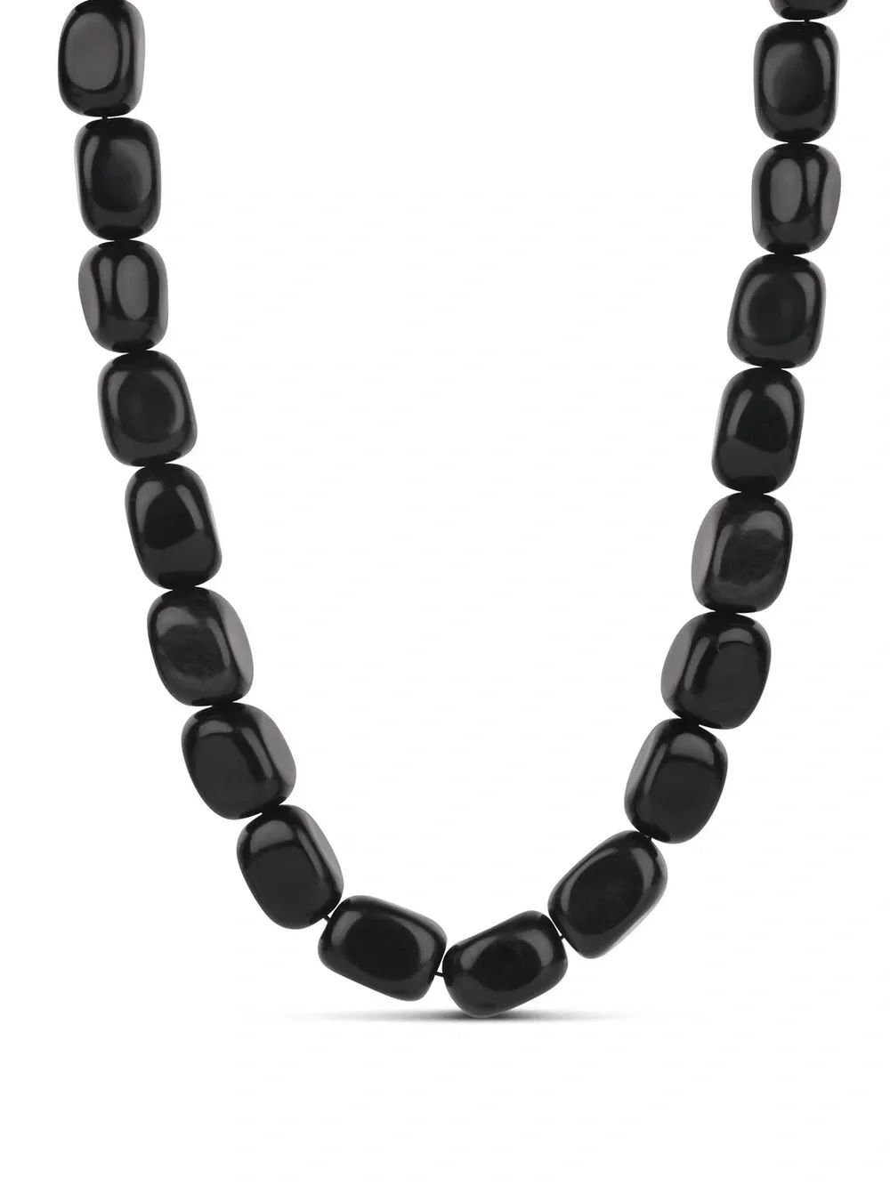 Noir Beaded Necklace by Mayamar - bold jewelry for women